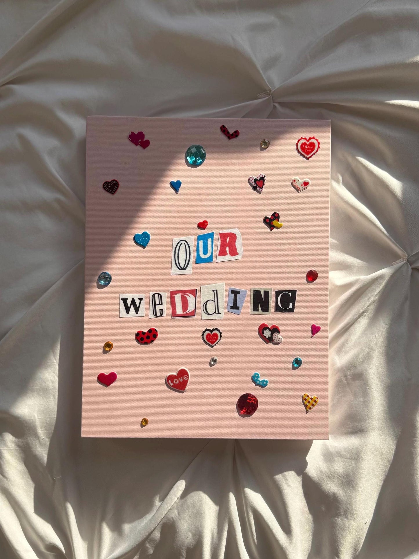 Our Wedding Scrapbook, Wedding Memory Album, 110 Sheets, 11 x 8.5 inches