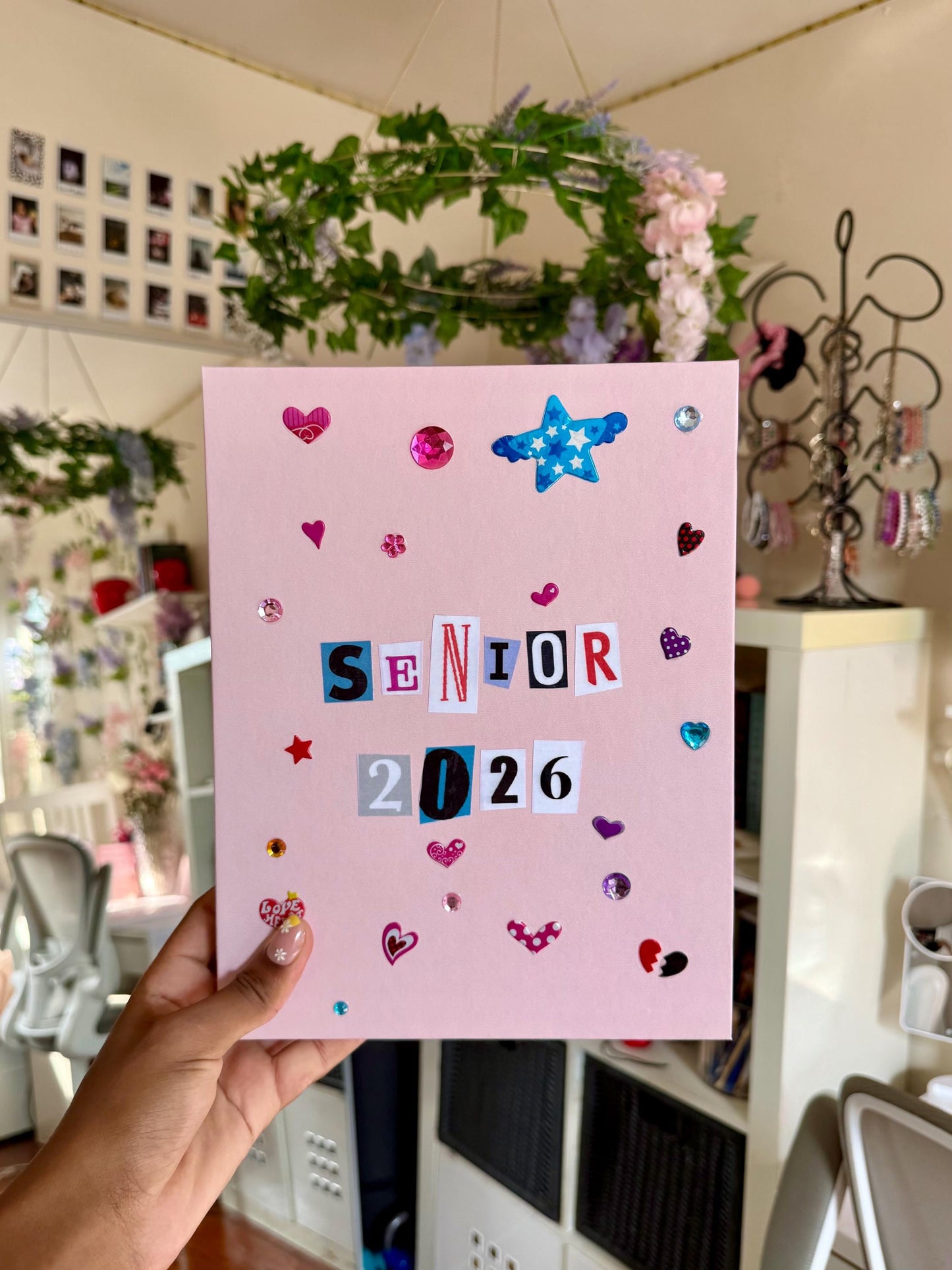 Senior 2026 Scrapbook, School Memory Journal, 110 Sheets, 11 x 8.5 inches