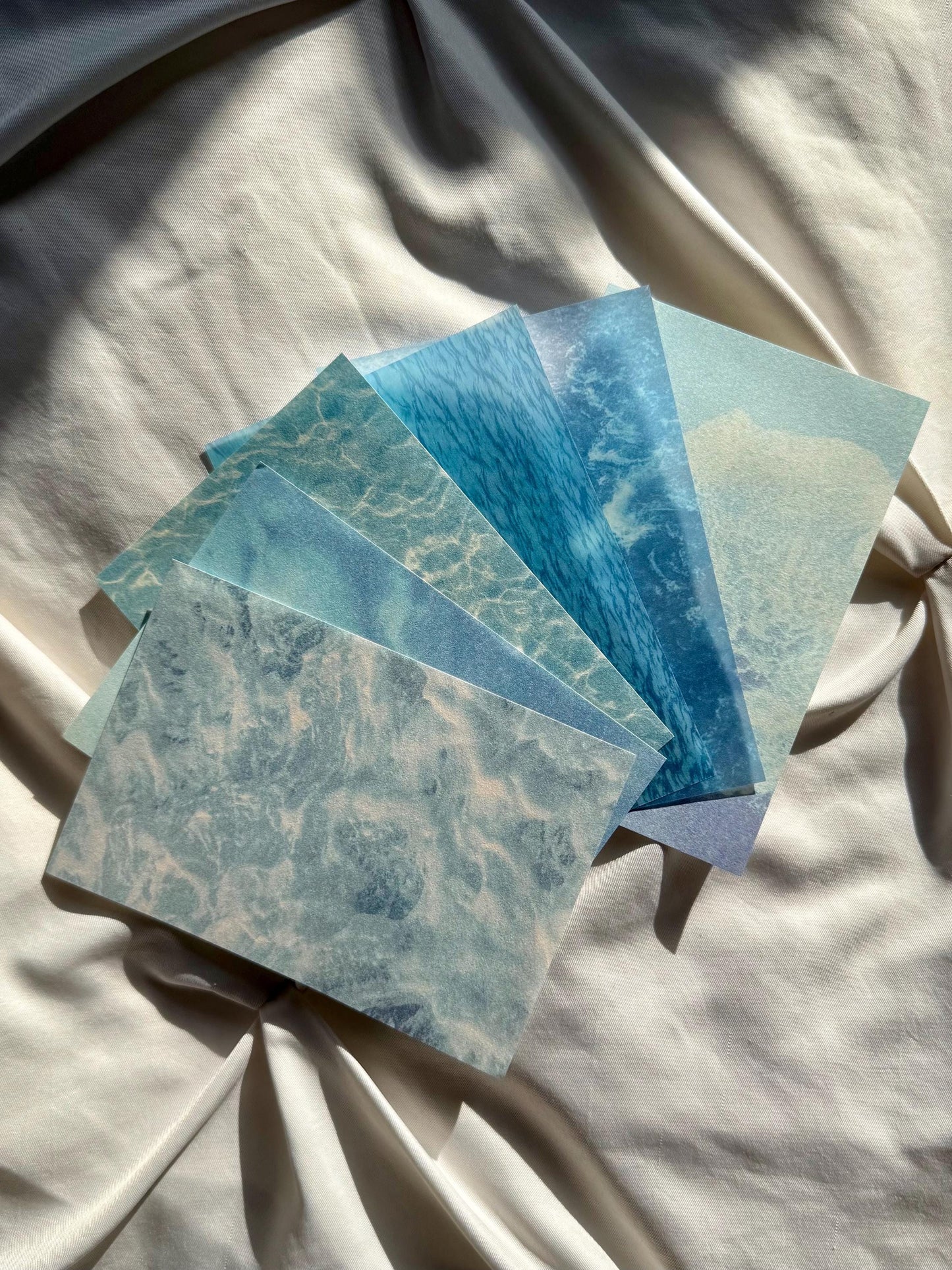 Coastal Girlfriend Scrapbook Kit, Stationary Gift For Scrapbooking and Junk Journaling