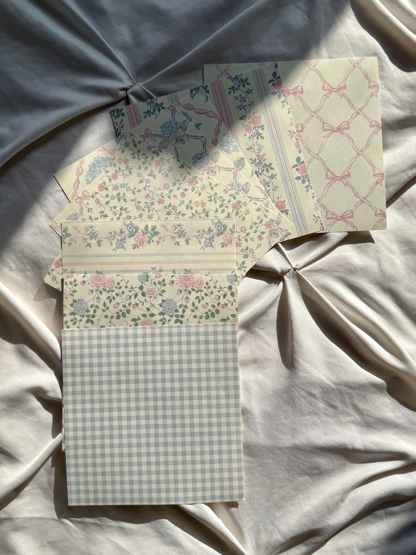 Coastal Girlfriend Scrapbook Kit, Stationary Gift For Scrapbooking and Junk Journaling