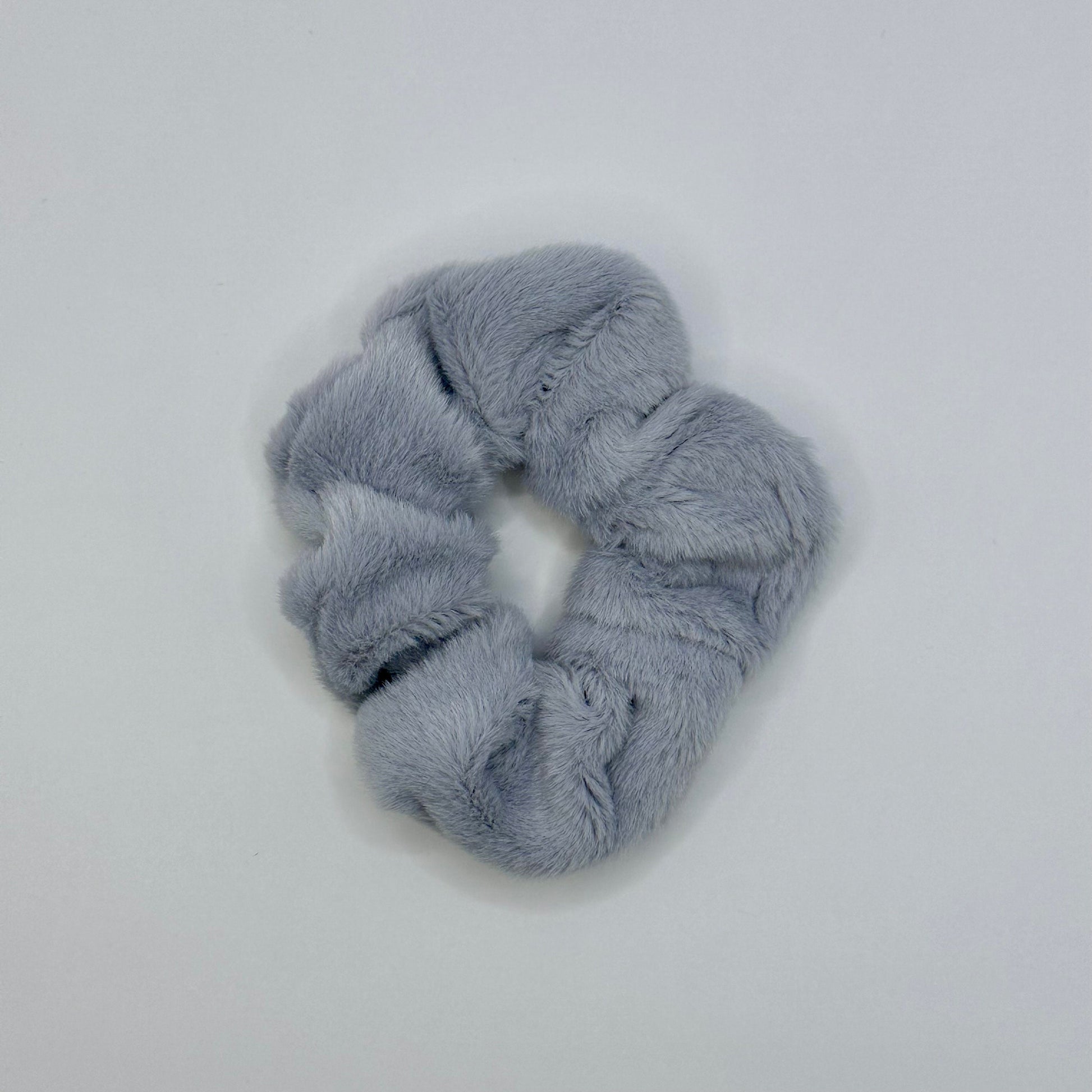 Gray Scrunchie