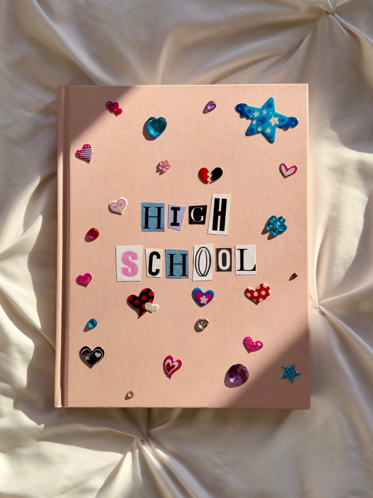 High School Scrapbook, School Memory Book, 110 Sheets, 11 x 8.5 inches