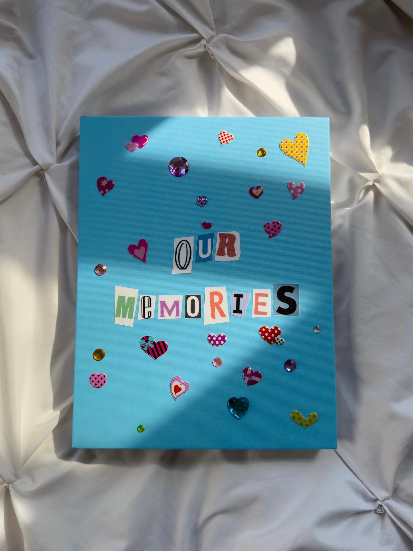 Our Memories Scrapbook, Cobalt Blue Edition, 110 Sheets, 11 x 8.5 inches