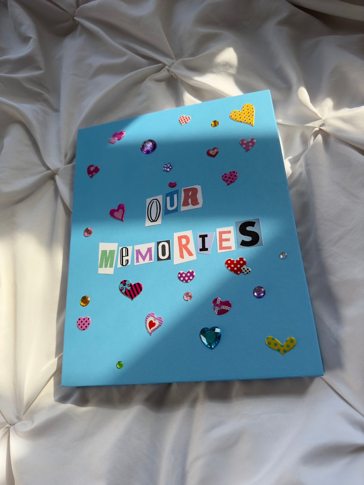 Our Memories Scrapbook, Cobalt Blue Edition, 110 Sheets, 11 x 8.5 inches